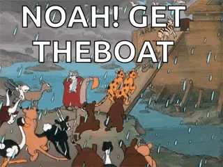 Animals on Boat