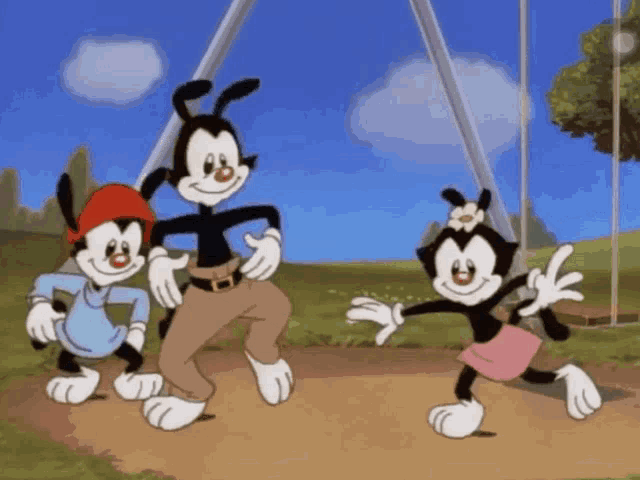 Animaniacs Dance Gif GIF