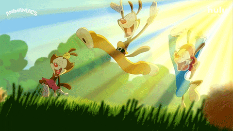 Animaniacs Moving Sunrays GIF