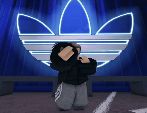 Animated Adidas Roblox Dancing GIF
