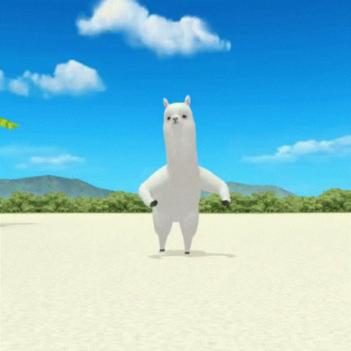 Animated Alpaca Dancing GIF
