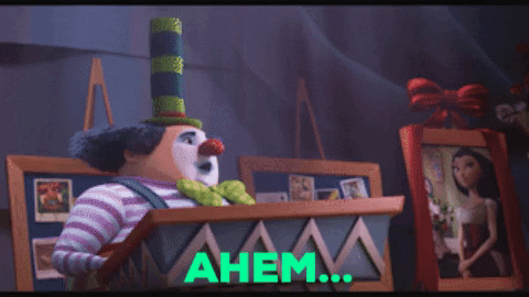 Animated Animal Crackers Ahem GIF