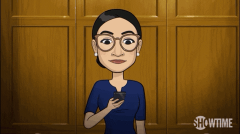 Animated Aoc Our Cartoon President GIF