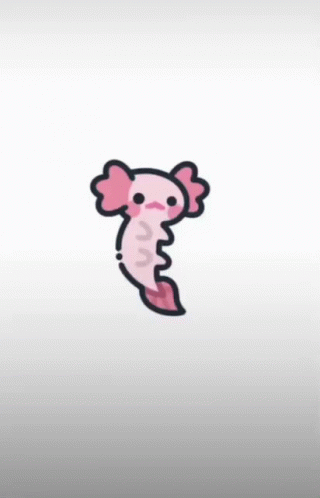 Animated Axolotl Meme You've Just Been Axolotl'd GIF