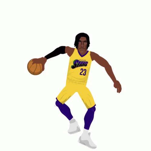 Animated Basketball Detroit Pistons GIF
