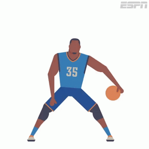 Animated Basketball Dribbling Tricks GIF