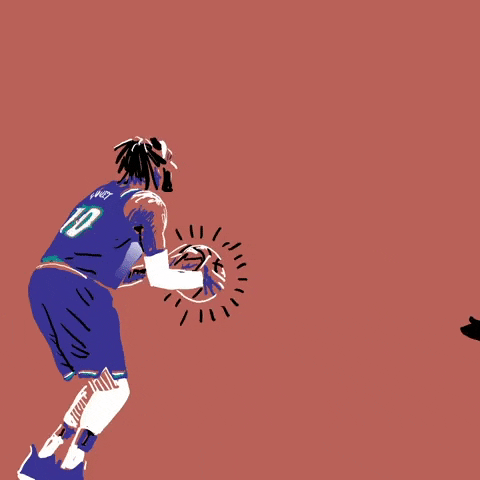 Animated Basketball Mike Conley GIF