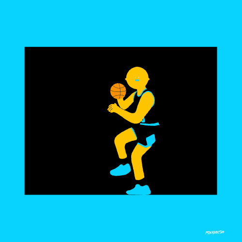Animated Basketball Player Emoji GIF