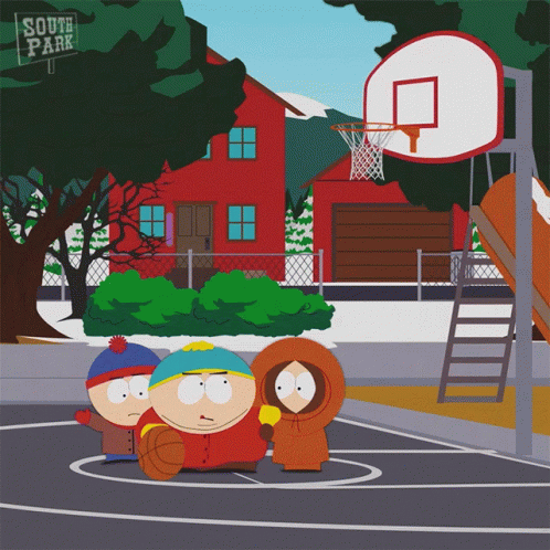 Animated Basketball South Park Cartman GIF