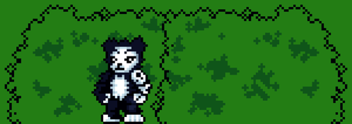 Animated Bear By The Bushes Hiding Meme GIF