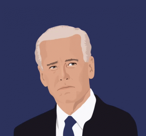 Animated Biden Ice Cream Eating GIF