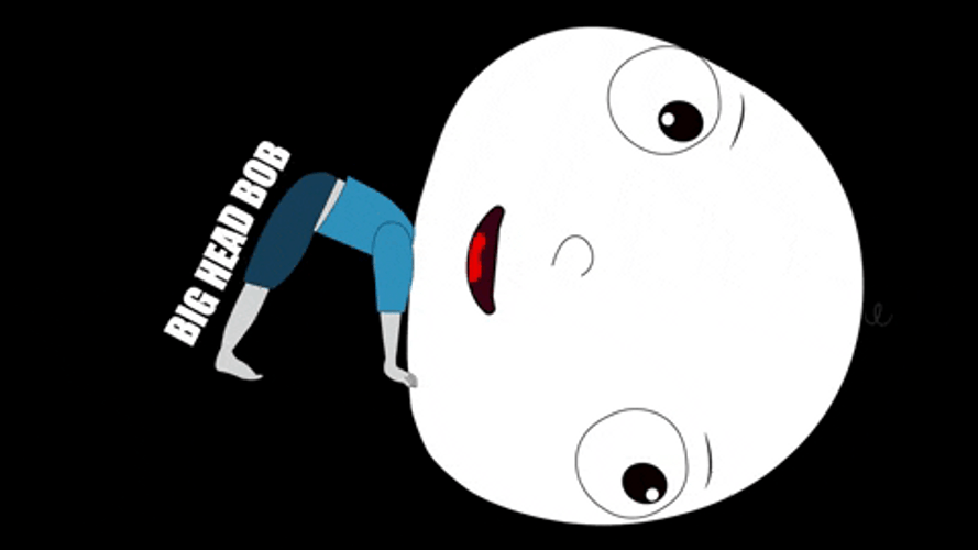 Animated Big Head Bob GIF