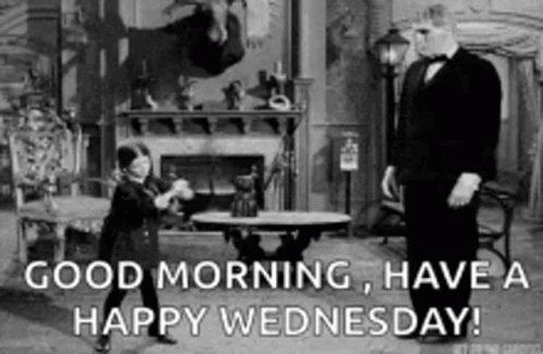 Animated Blessed Wednesday Lets Dance GIF
