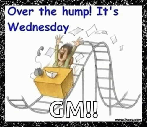 Animated Blessed Wednesday Over The Hump GIF