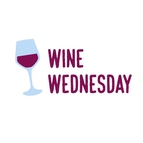 Animated Blessed Wine Wednesday GIF