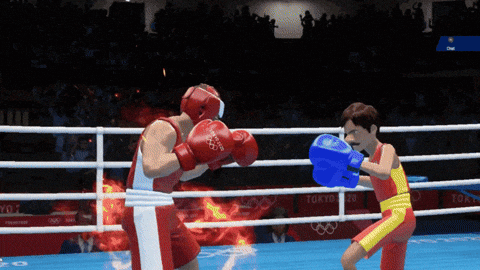 Animated Boxing Knockout GIF