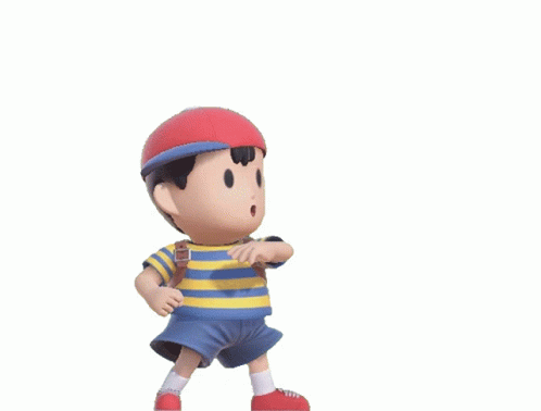 Animated Boy Baseball Bat GIF