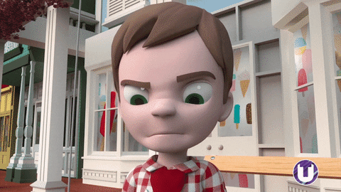 Animated Boy Evil Smile GIF