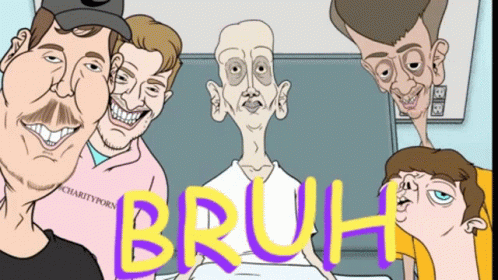 Animated Bruh Mr Beast Meme GIF