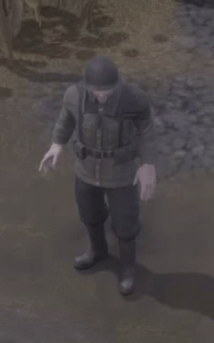 Animated Cadet Salute GIF