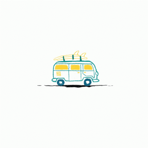 Animated Camper Trailer GIF