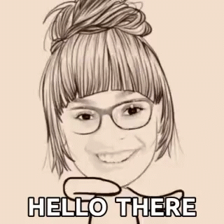 Animated Caricature Adele Hello There GIF
