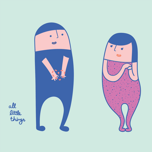 Animated Cartoon Couple Funny Love GIF