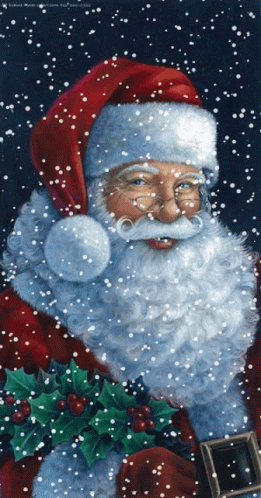 Animated Christmas Santa Claus GIF