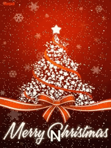 Animated Christmas Tree Merry Christmas GIF