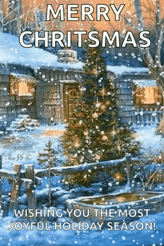 Animated Christmas Season Merry Christmas GIF