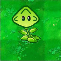 Animated Clover Plant Dancing GIF