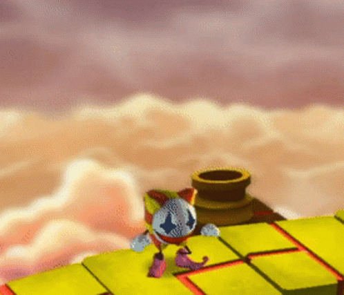Animated Clown Jump Disappearing GIF