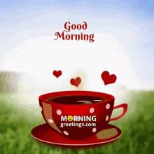 Animated Coffee Good Morning Lovely Day GIF