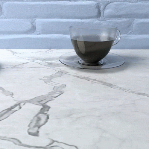 Animated Coffee Pair With Yummy Donut GIF