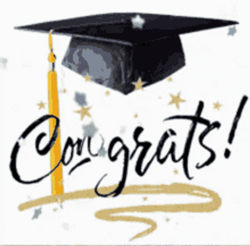 Animated Congratulations Happy Graduation Day GIF