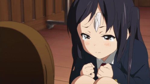 Azusa Nakano Animated Crying GIF