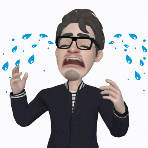 Sad Animated Crying GIF
