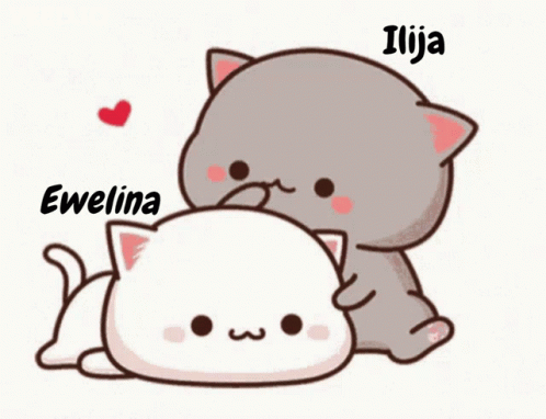 Peach And Goma Animated Cute Pair GIF