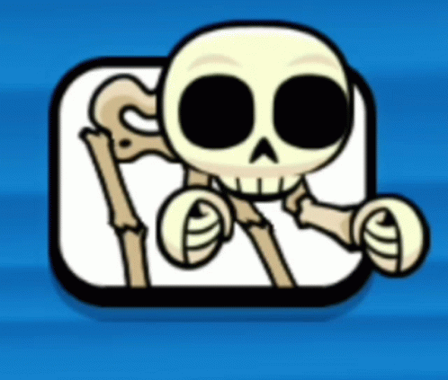 Animated Cute Dancing Skeleton Meme GIF
