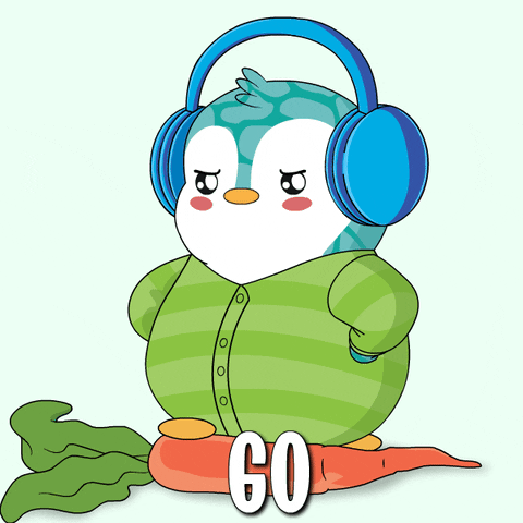 Animated Cute Penguin You Need To Leave Go GIF