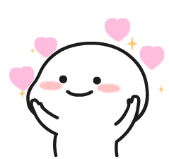 Animated Cute Quby Sending Hearts Sticker GIF