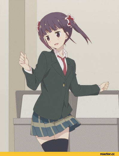 Animated Cute Shizuku Minami Dancing GIF