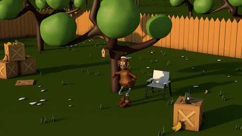 Animated Dancing Monkey GIF