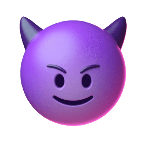 Animated Devil Emoji GIF 