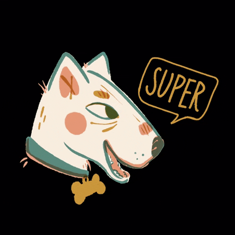 Animated Dog Barking Super Neat GIF