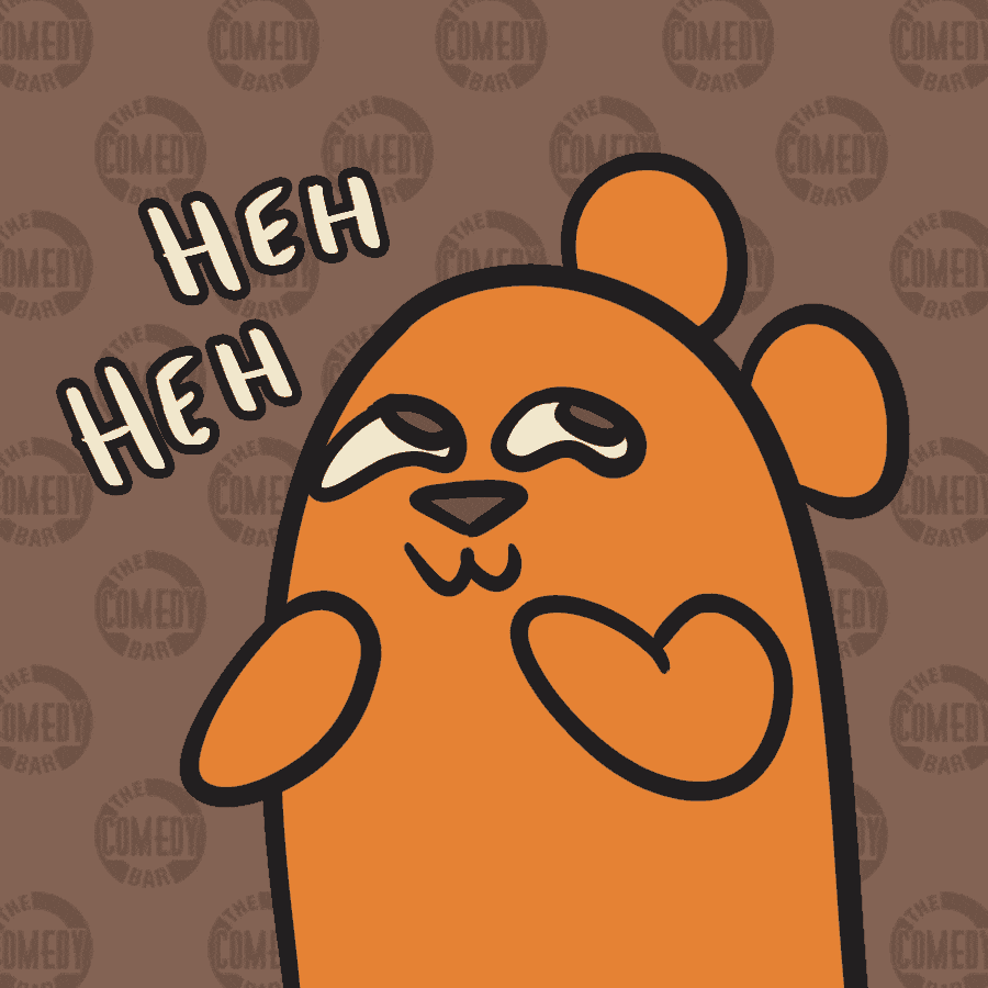 Animated Dog Chuckled Hee Hee GIF