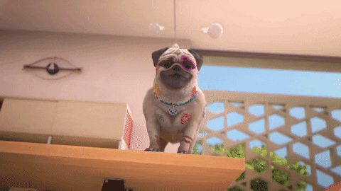 Animated Dog Funny Twerk GIF