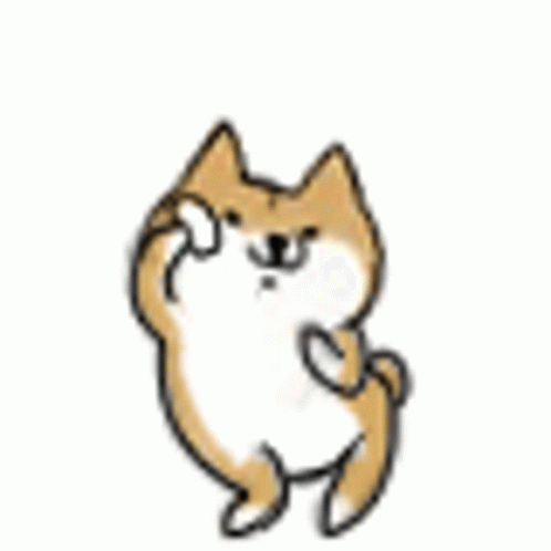 Animated Dog Shiba GIF