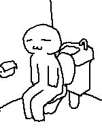 Animated Drawing Explosive Diarrhea Meme GIF