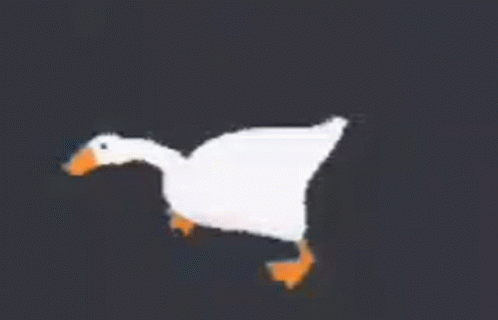 Animated Duck Waddle With Head Forward GIF